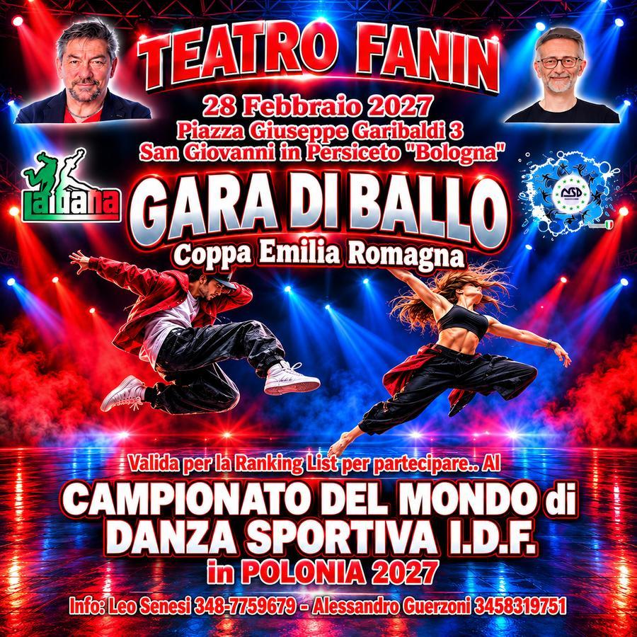 EMILIA ROMAGNA CUP “LA DANZA” – Theater “Fanin”– IDF WDC 2027 Qualifier