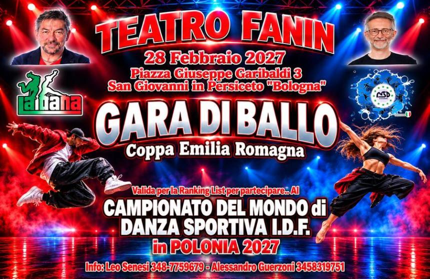 EMILIA ROMAGNA CUP “LA DANZA” – Theater “Fanin”– IDF WDC 2027 Qualifier